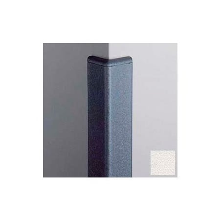 Pawling Surface Mounted Corner Guard 90Deg, 2'' Wings, 4' Height W/Caps, Pearl CG-20-4-361